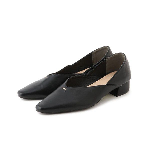 ROPE PICNIC PASSAGE「Vカットソフトバブーシュ」|パンプス|