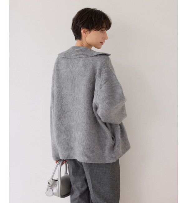 Rope&rsquo;Picnic「【WEB限定】Wジップシャギーニットブルゾン」|ブルゾン・スタジャン|