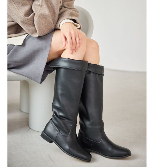 ROPE PICNIC PASSAGE「バックスリットロングブーツ」|ロングブーツ|