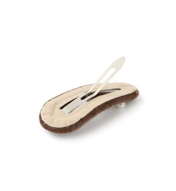 ROPE PICNIC PASSAGE「パール付きベロアパテッドスリーピン」|その他|