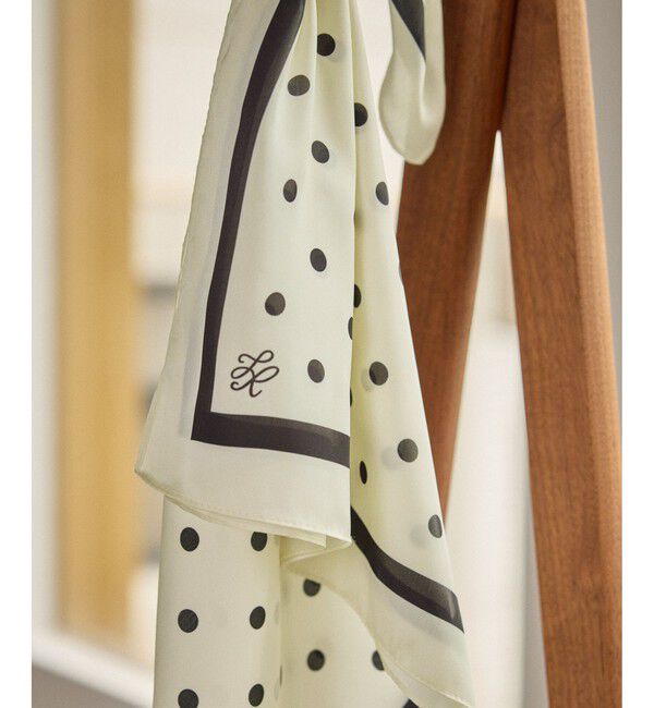 ROPE PICNIC PASSAGE「ドット柄スカーフ」|バンダナ・スカーフ|