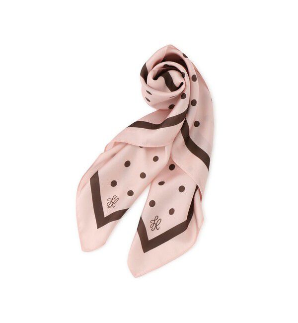 ROPE PICNIC PASSAGE「ドット柄スカーフ」|バンダナ・スカーフ|