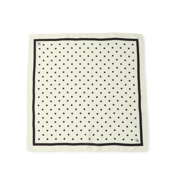 ROPE PICNIC PASSAGE「ドット柄スカーフ」|バンダナ・スカーフ|