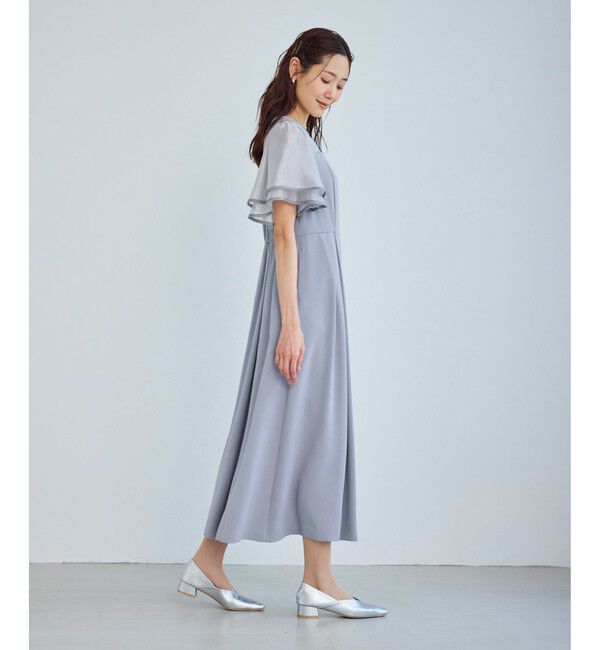 Rope&rsquo;Picnic「【Mon E&rsquo;toile/モンエトワール】フレア袖ビスチェデザインワンピース」|ドレス|