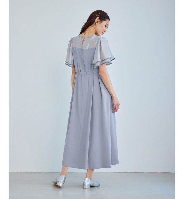 Rope&rsquo;Picnic「【Mon E&rsquo;toile/モンエトワール】フレア袖ビスチェデザインワンピース」|ドレス|