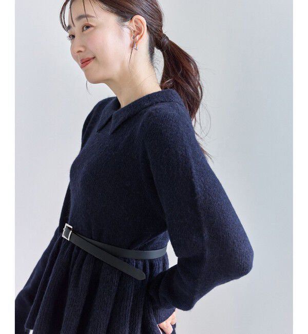 Rope&rsquo;Picnic「アンゴラ混ペプラムニット」|ニット・セーター|