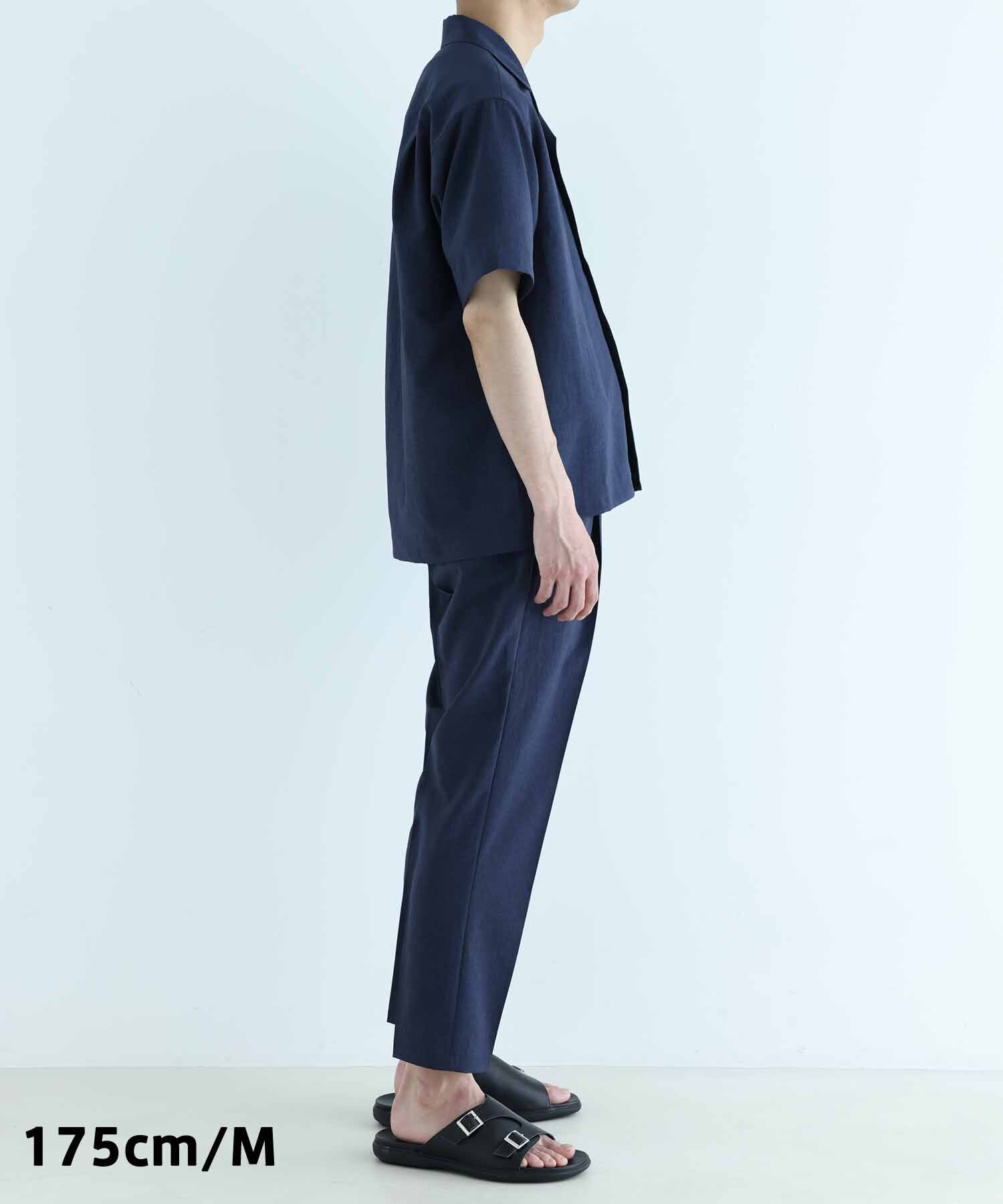 ADAM ET ROPE'「オープンカラーシャツ＆イージーパンツ セットアップ/イージーケア/吸水速乾」|スーツ|