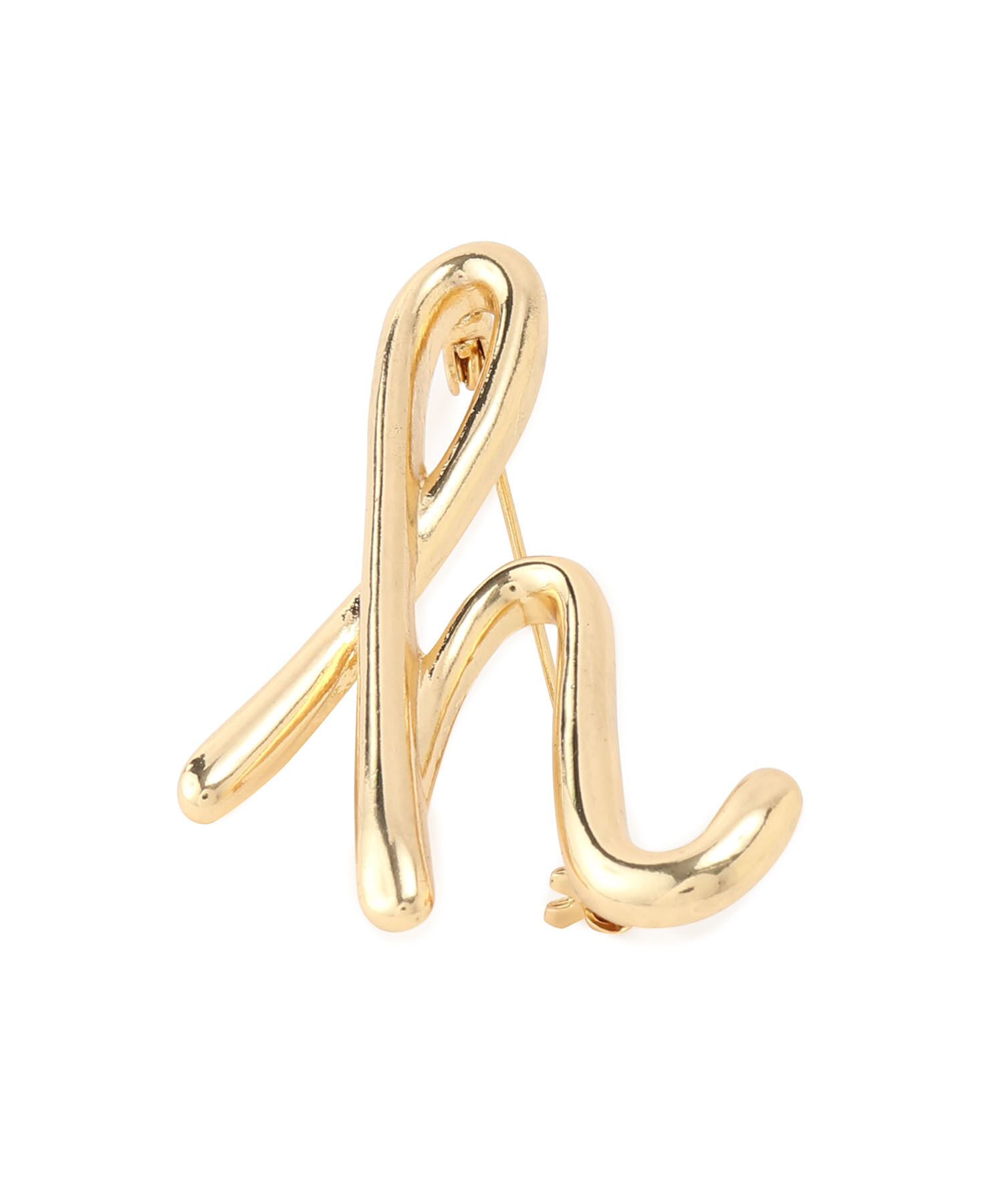 ADAM ET ROPE'「イニシャルブローチ」|ブローチ・コサージュ|