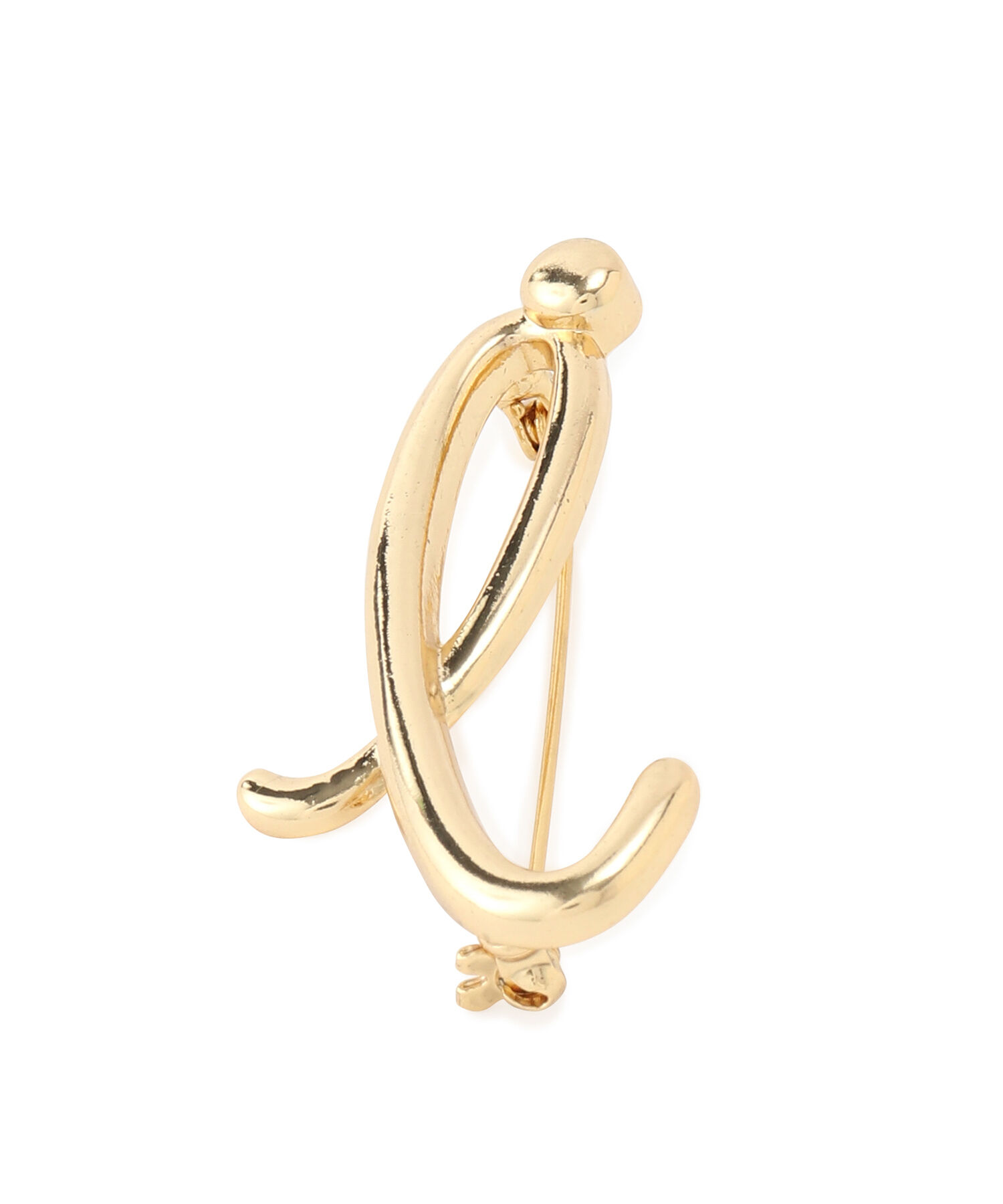 ADAM ET ROPE'「イニシャルブローチ」|ブローチ・コサージュ|