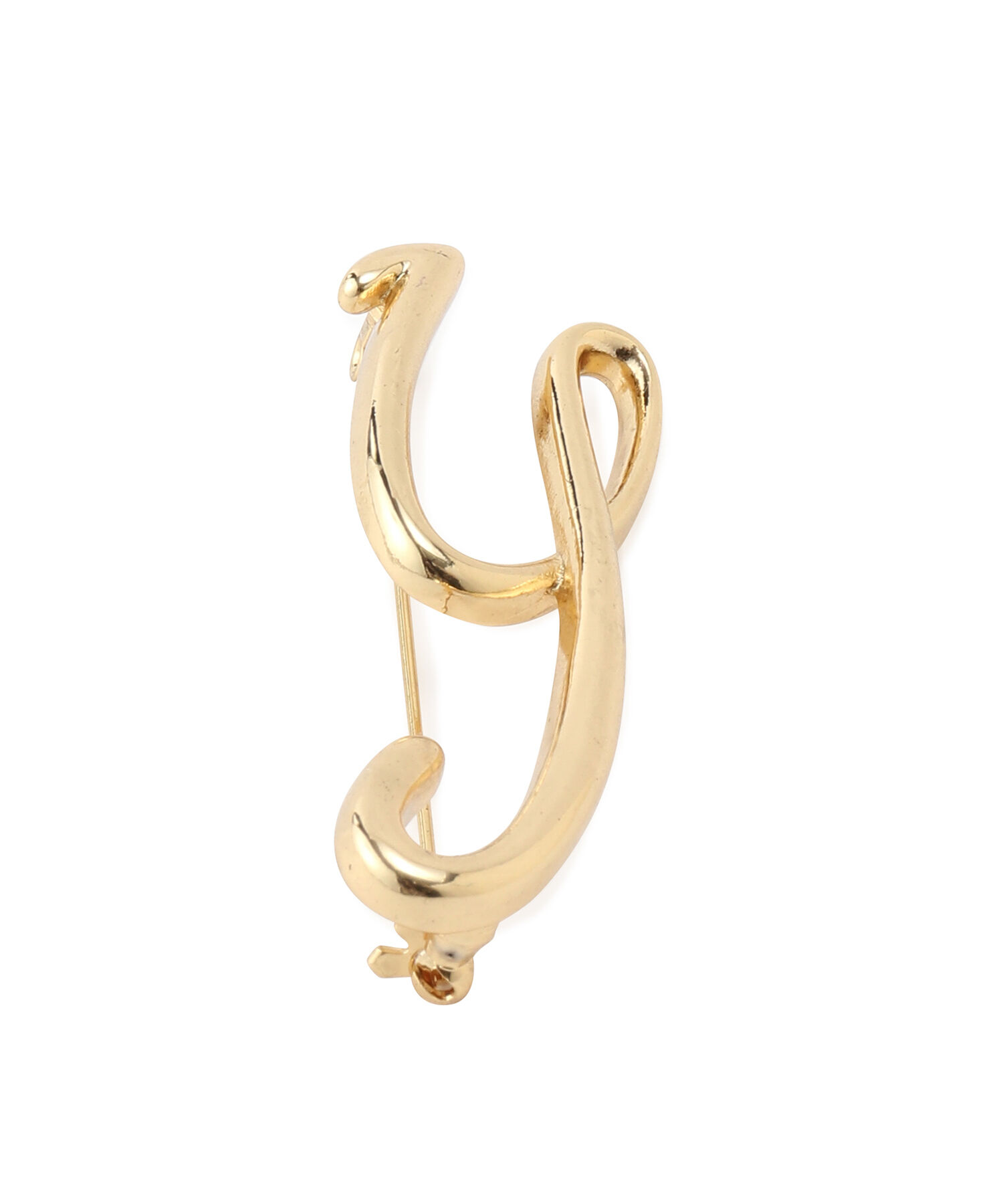 ADAM ET ROPE'「イニシャルブローチ」|ブローチ・コサージュ|