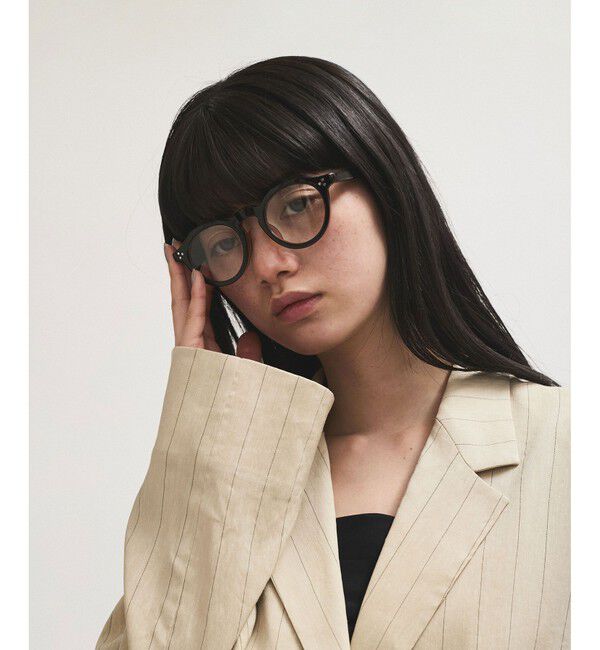 ADAM ET ROPE'「【WEB限定】クラウンパントフラットレンズサングラス」|サングラス|