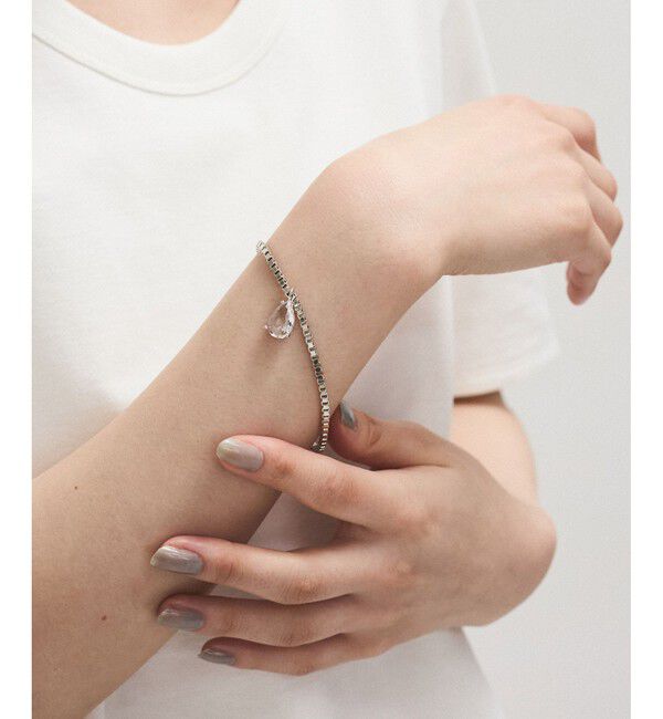 ADAM ET ROPE'「LES BIJOUX ガラスビーズブレスレット」|ブレスレット・バングル|