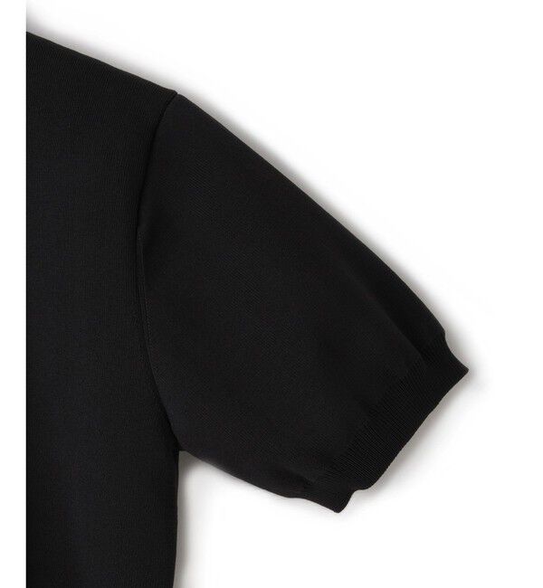 ADAM ET ROPE'「【サステナブル】カラー付きハーフスリーブカーディガン」|カーディガン|