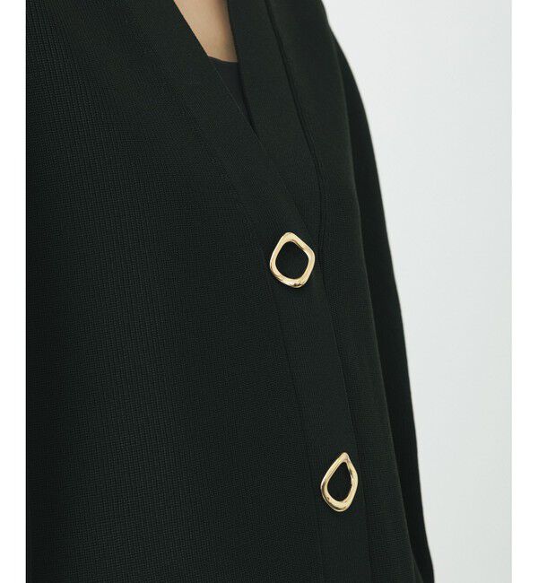 ADAM ET ROPE'「【サステナブル】ミドルニットジレ」|ベスト・ジレ|