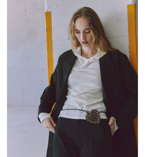 ADAM ET ROPE'「【サステナブル】ダブルブレストジャケット」|テーラードジャケット|