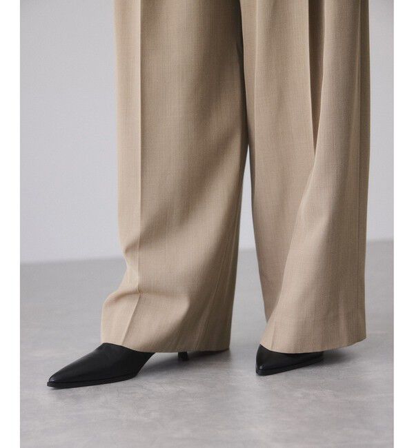 ADAM ET ROPE'「TWドロストドカンスラックス」|スラックス|