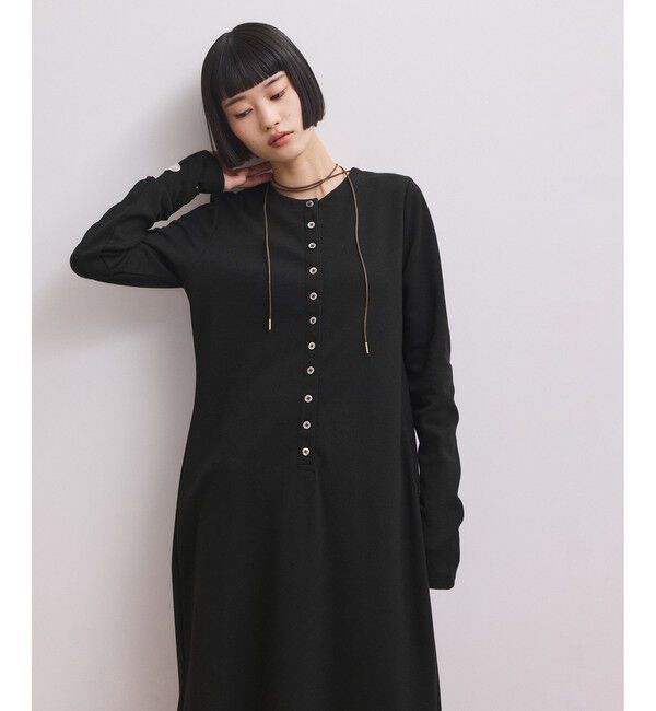 ADAM ET ROPE'「【WEB限定】マルチWAYヘンリーネックワンピース」|ワンピース|
