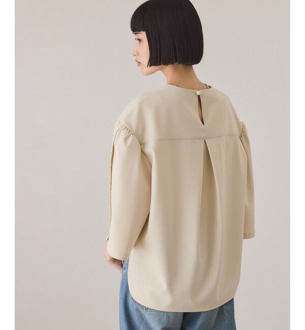 ADAM ET ROPE'「チューリップスリーブプルオーバー/UVカット」|シャツ・ブラウス|