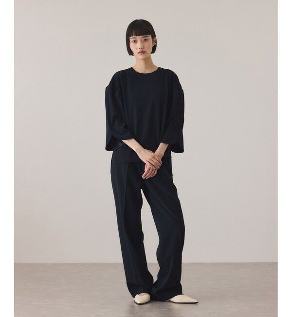 ADAM ET ROPE'「チューリップスリーブプルオーバー/UVカット」|シャツ・ブラウス|