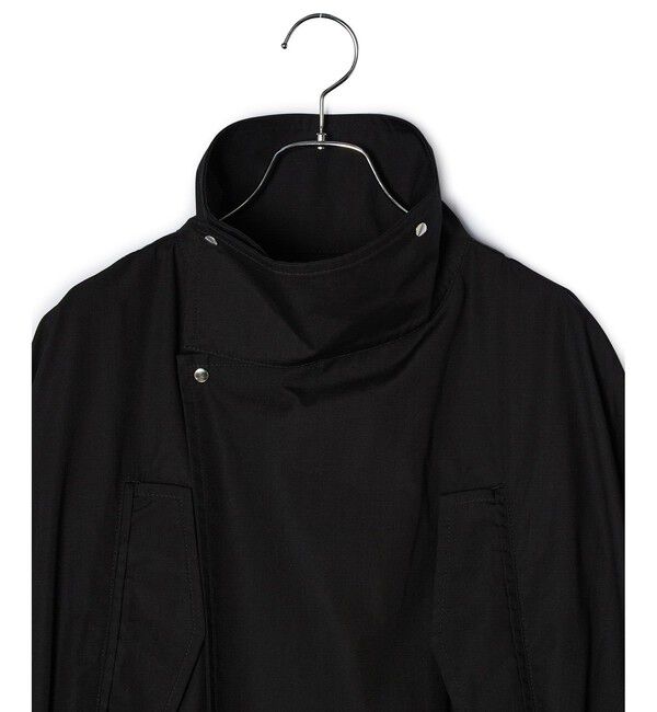 ADAM ET ROPE'「【WEB限定】・【サステナブル】スタンドカラーハーフモッズコート」|ミリタリー・モッズコート|