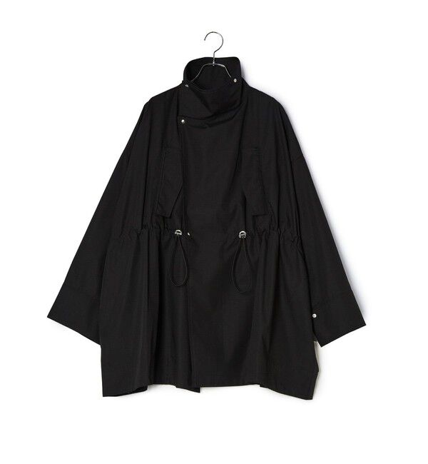 ADAM ET ROPE'「【WEB限定】・【サステナブル】スタンドカラーハーフモッズコート」|ミリタリー・モッズコート|