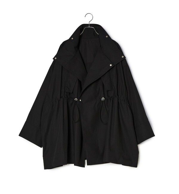 ADAM ET ROPE'「【WEB限定】・【サステナブル】スタンドカラーハーフモッズコート」|ミリタリー・モッズコート|