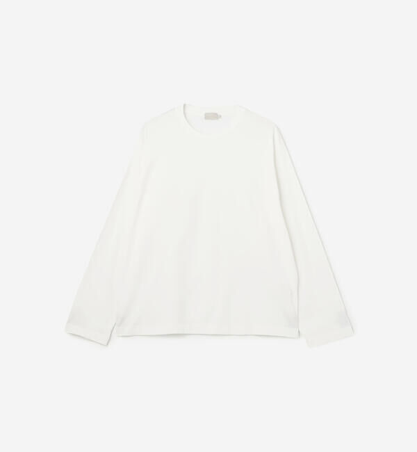 handvaerk「handvaerk | コットン クルーネック長袖Tシャツ MEN」|Tシャツ・カットソー|