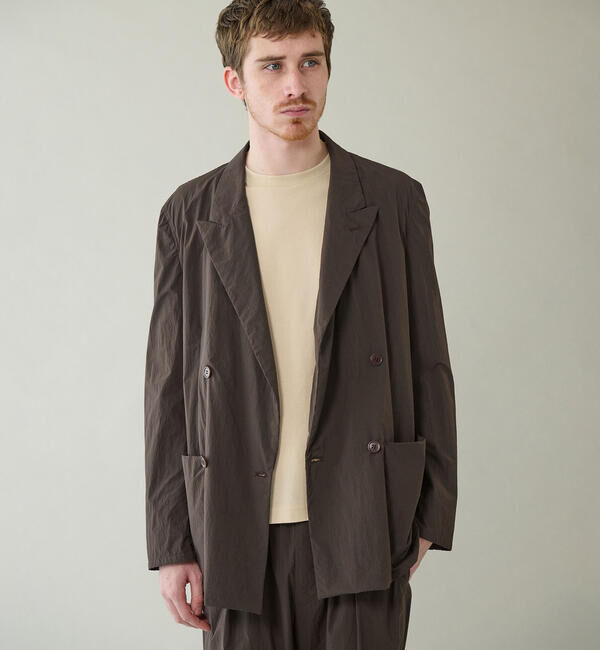 handvaerk「handvaerk | コットン クルーネック長袖Tシャツ MEN」|Tシャツ・カットソー|