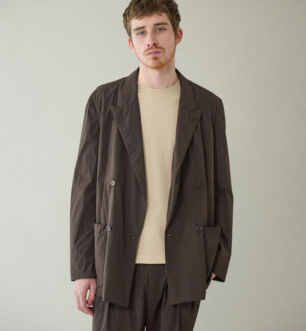 handvaerk「handvaerk | コットン クルーネック長袖Tシャツ MEN」|Tシャツ・カットソー|