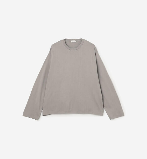 handvaerk「handvaerk | コットン クルーネック長袖Tシャツ MEN」|Tシャツ・カットソー|