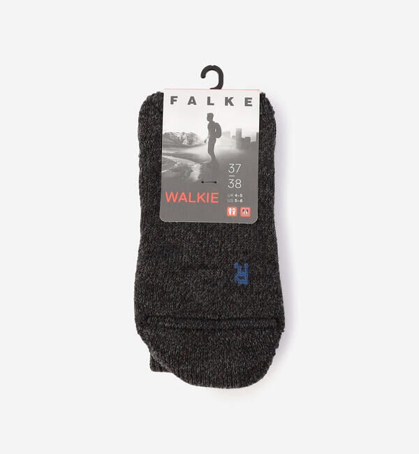 FALKE 「FALKE | 16480 WALKIE SOCKS WOMEN」|ソックス|CHARCOAL