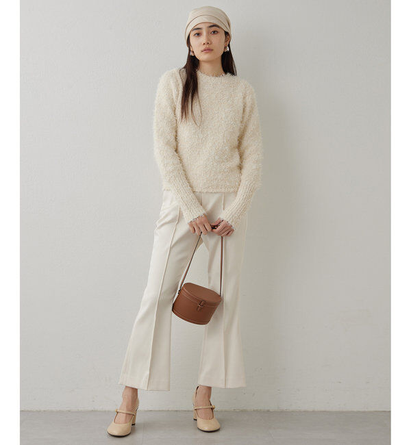  「ツィードニットプルオーバー」|ニット・セーター|