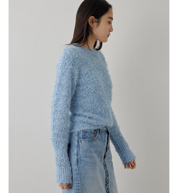  「ツィードニットプルオーバー」|ニット・セーター|