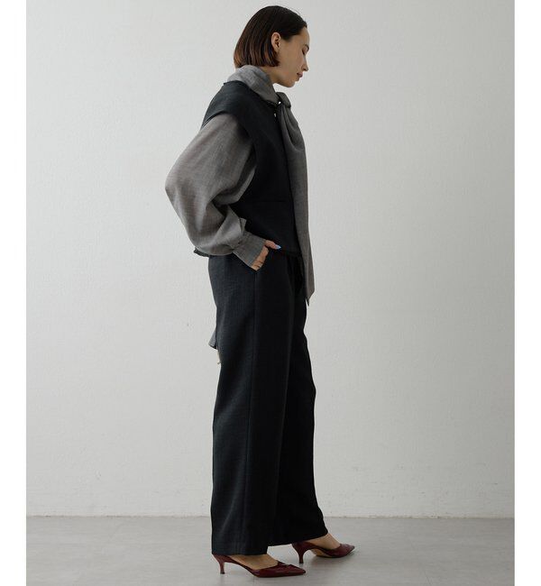 THE PAUSE「【THE PAUSE】ツイードショートジレ」|ベスト・ジレ|