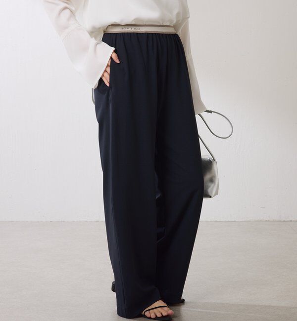  「ロゴベルトトリコットパンツ」|チノ|