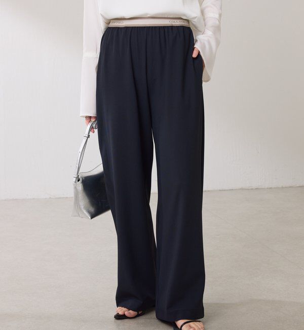  「ロゴベルトトリコットパンツ」|チノ|