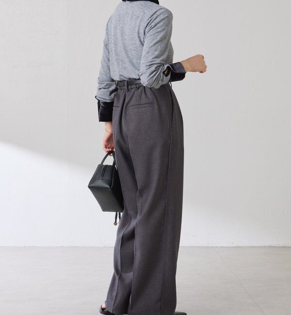  「ベロアドッキングカットソー」|Tシャツ・カットソー|