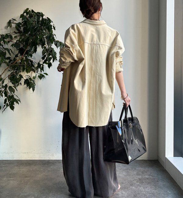  「【セットアップ対応】キュプラレーヨンキャミ」|シャツ・ブラウス|