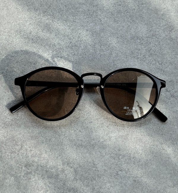  「調光/偏光機能付サングラス」|サングラス|