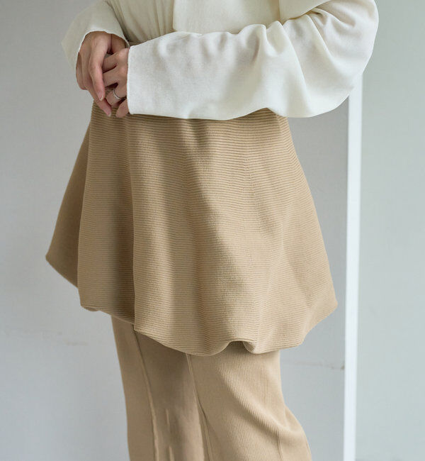  「【2WAY】バルーンニットミニスカート」|スカート|