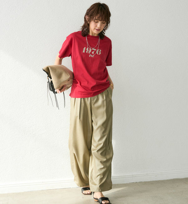  「【R.good（アールドットグッド）】オーバルボールロングネックレス」|リング|