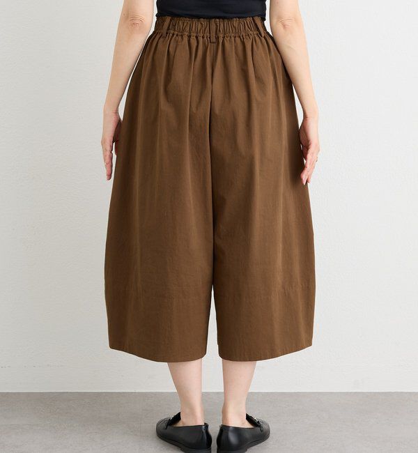  「【遊び心たっぷり】タックワイドキュロット」|キュロット|