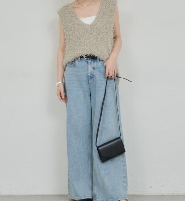  「シャギーニットベスト」|ニット・セーター|