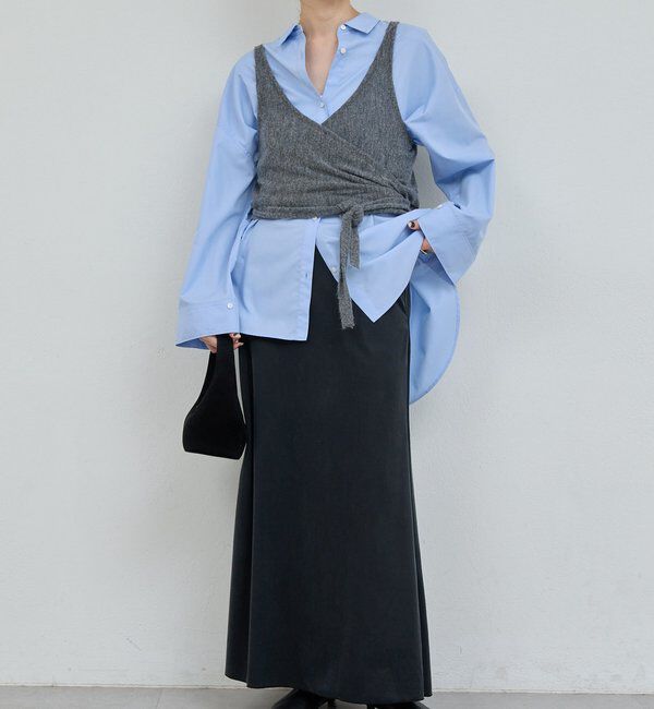  「【セットアップ対応】【イージーケア】キュプラジャージースカート」|スカート|