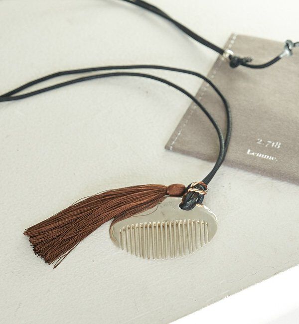  「【Lemme.&times;2.718】コームネックレス」|リング|