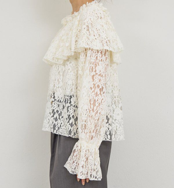  「オフショルレースブラウス」|シャツ・ブラウス|