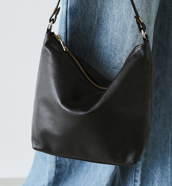  「《3/4～価格改定》ソフトレザーシンプルショルダーバッグ 」|ショルダー・メッセンジャー|