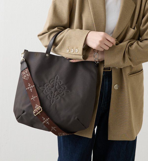  「《3/4～価格改定》スリム2WAYトートバッグ <コーデュラナイロン>」|トートバッグ|