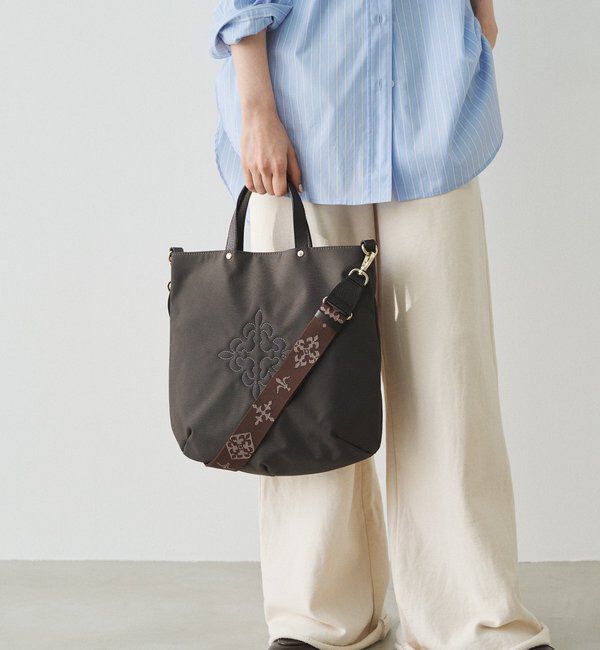  「《3/4～価格改定》スリム2WAYトートバッグ <コーデュラナイロン>」|トートバッグ|