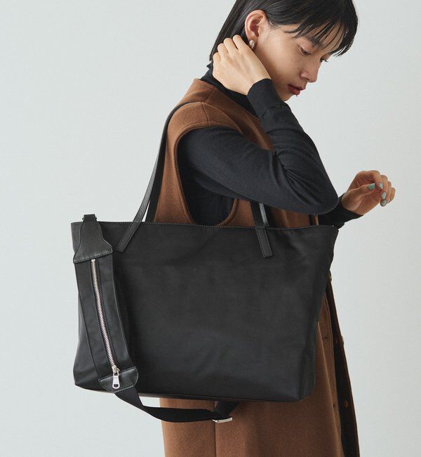  「クラウズナイロン2WAYトートバッグ」|トートバッグ|ブラック
